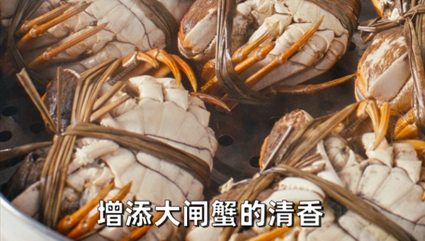 蟹状元大闸蟹 香草绑蟹不占重，足斤足两的美味！