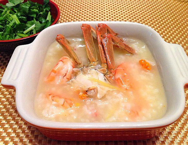 美味蟹肉粥