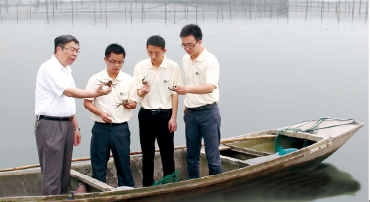 苏州当地部门加强阳澄湖大闸蟹质量安全检查